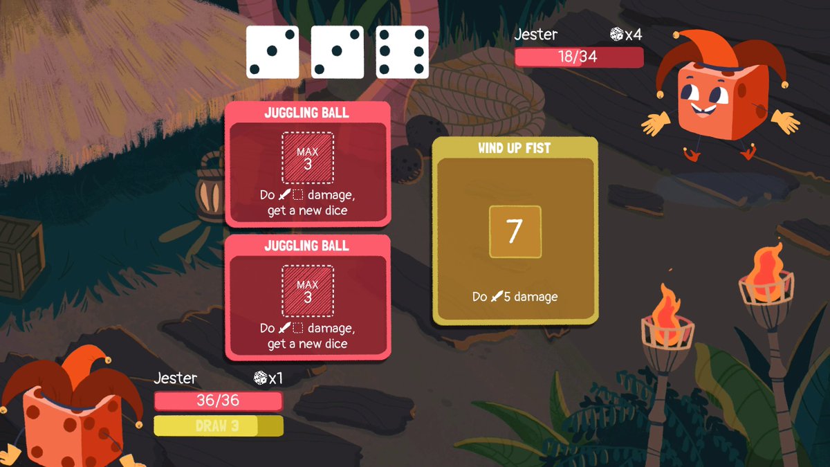 Dicey Dungeons Reunion Design The Jester distractionware